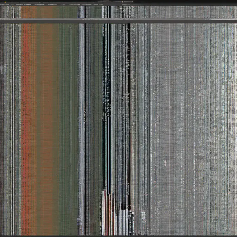 Visual representation of "interpret" - To make sense of computer code or machine language.
