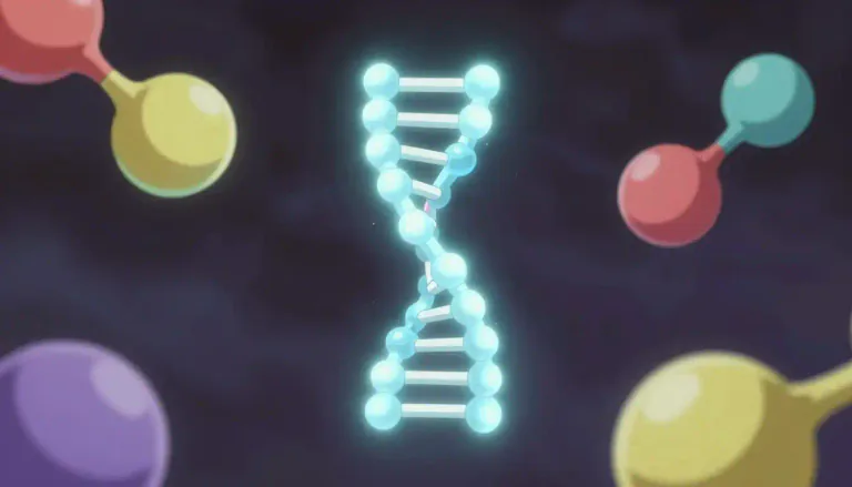 Visual representation of "molecular" - Relating to molecules