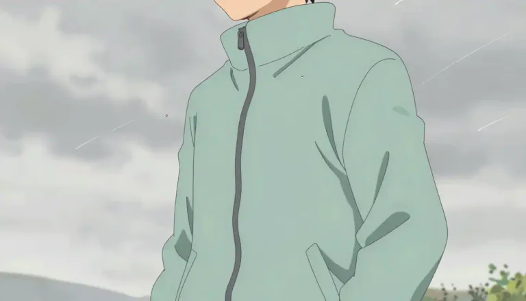 Visual representation of "windbreaker" - A windbreaker is a thin, lightweight jacket made to protect the wearer from wind and light rain.