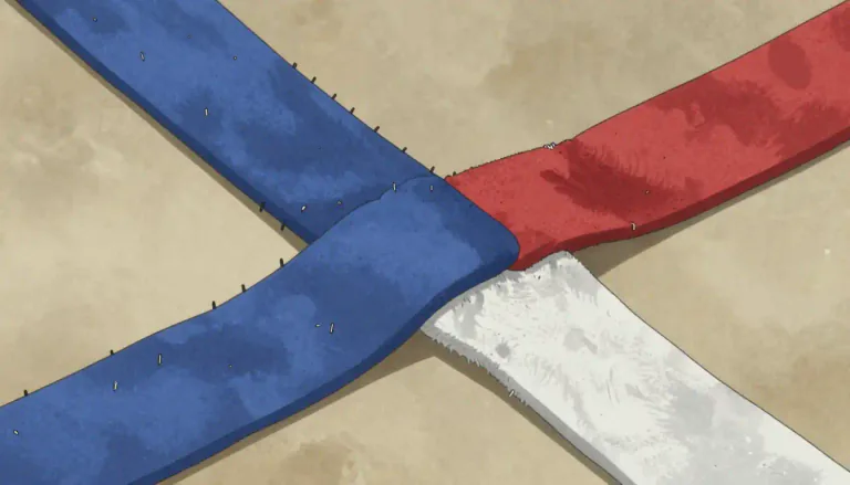 Visual representation of "velcro" - A type of fastener made from two strips of fabric, one with small hooks and the other with small loops, which cling to each other when pressed together.
