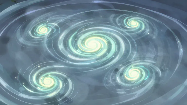 Visual representation of "vorticity" - Vorticity is a measure of the local rotation of fluid particles in a flow. It quantifies how much the fluid is swirling around a point.