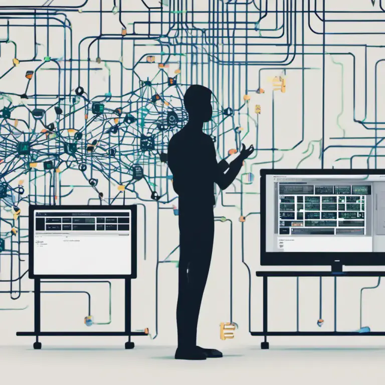 Visual representation of "administrator" - A person who controls the use of something such as a business network or a social media platform.