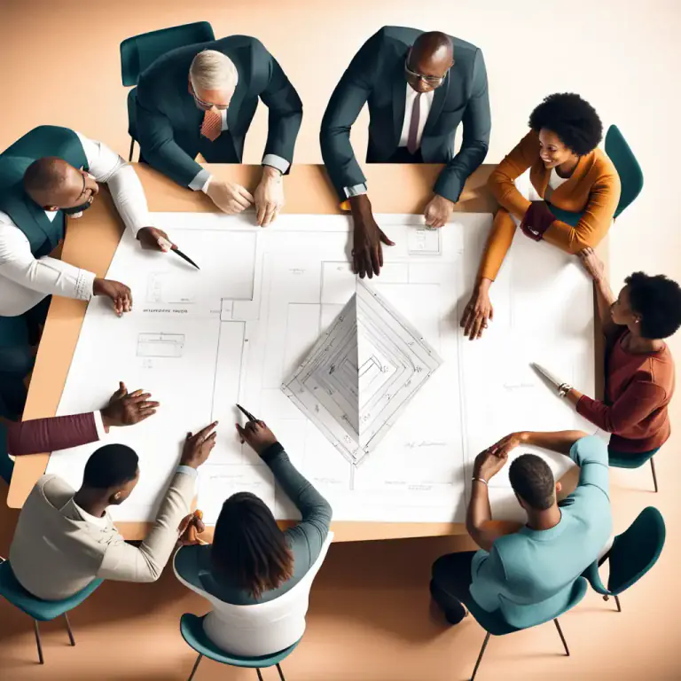 Visual representation of "vestry" - A meeting or an organized group, often made up of church members, that makes decisions about the church's affairs.