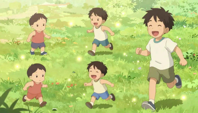 Visual representation of "childhood" - The period of your life when you are a child