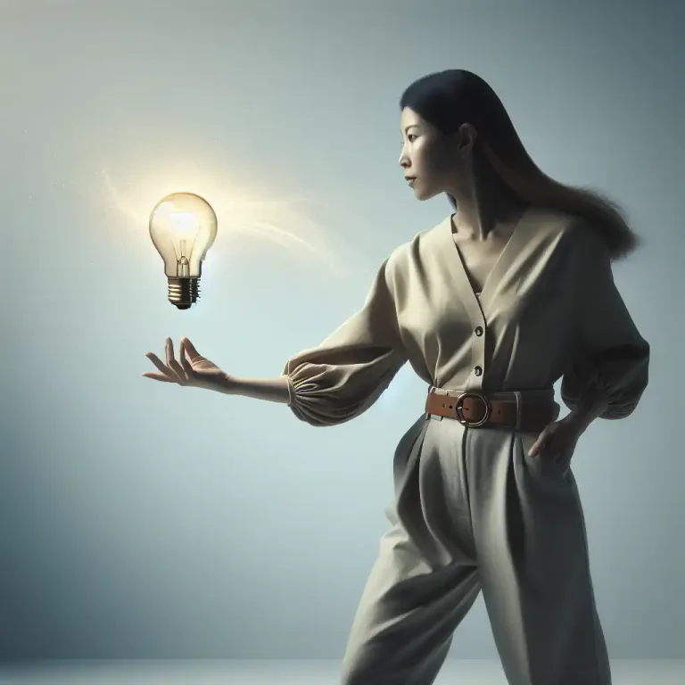 Visual representation of "get up" - To put on clothes, especially fancy or formal clothes