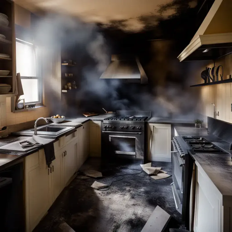 Visual representation of "smutty" - Covered or marked with a layer of dirt or soot.