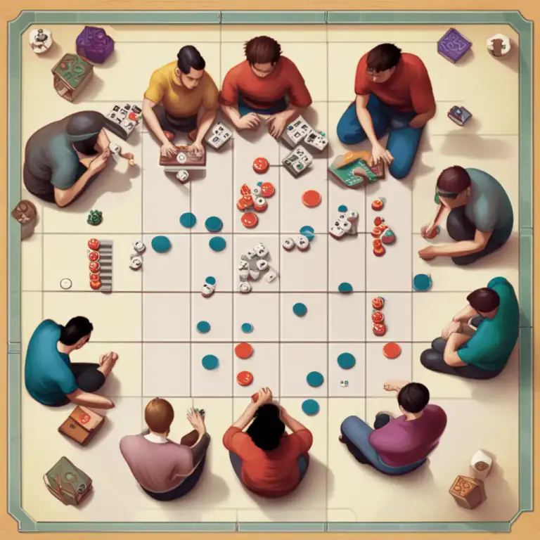 Visual representation of "tile" - A small, flat piece used in board games.