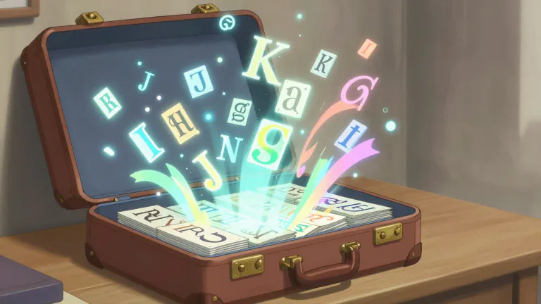 Visual representation of "suitcase" - In computing, a collection of fonts or typefaces packaged together