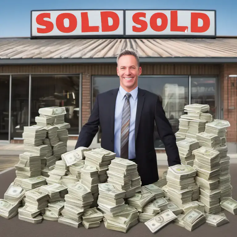 Visual representation of "be in the money" - To have a lot of money