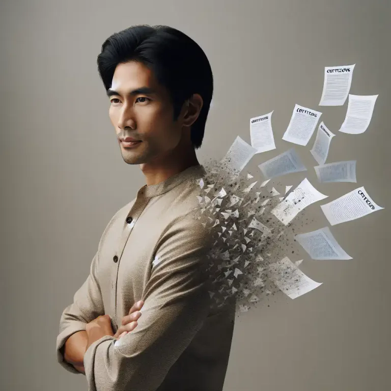 Visual representation of "impermeable" - Not affected or influenced by something.