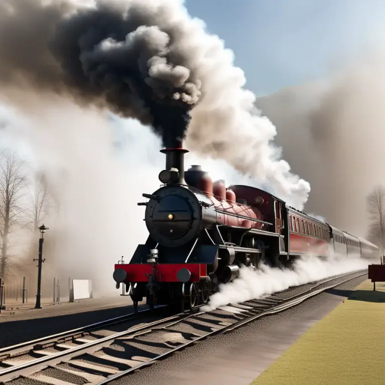 Visual representation of "get up/pick up steam" - To be or become more active, enthusiastic, or capable