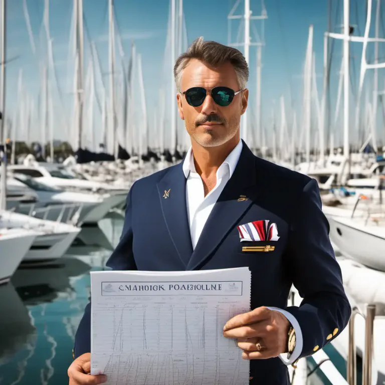 Visual representation of "commodore" - The top officer of a yacht club, flying club, etc.