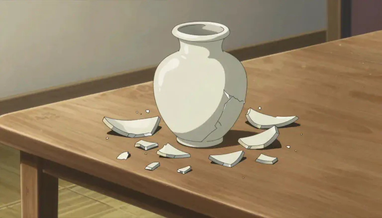 Visual representation of "smithereens" - very small broken pieces