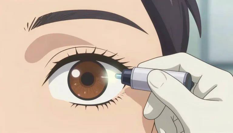Visual representation of "tonometry" - Tonometry is the method of measuring the fluid pressure inside the eye.