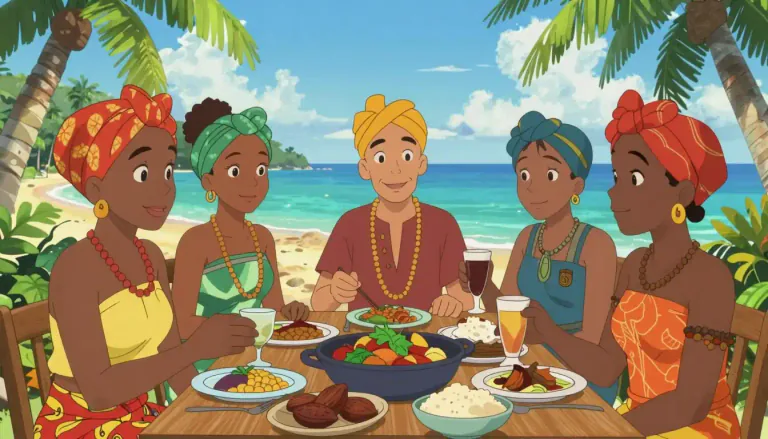 Visual representation of "grenadian" - Relating to Grenada, its people, or its culture.