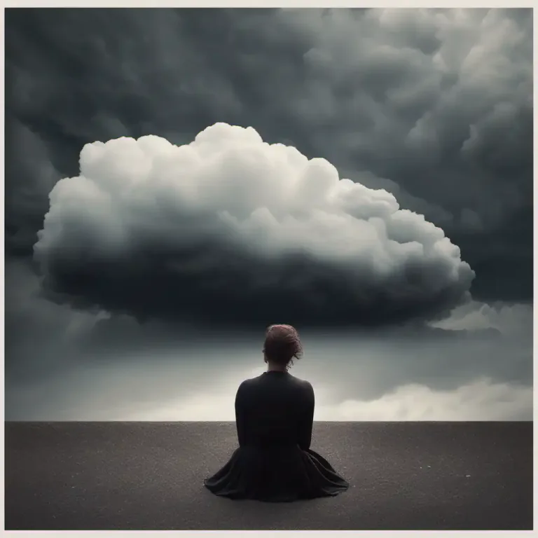Visual representation of "get through" - To deal with an emotionally difficult experience