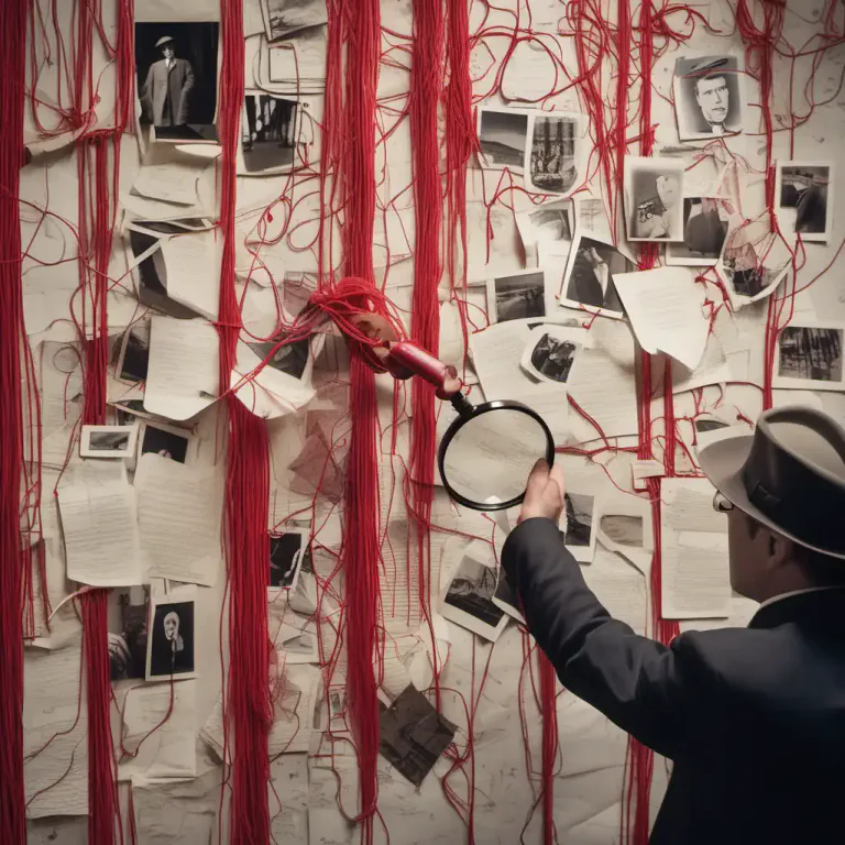 Visual representation of "skein" - A complex or messy situation.
