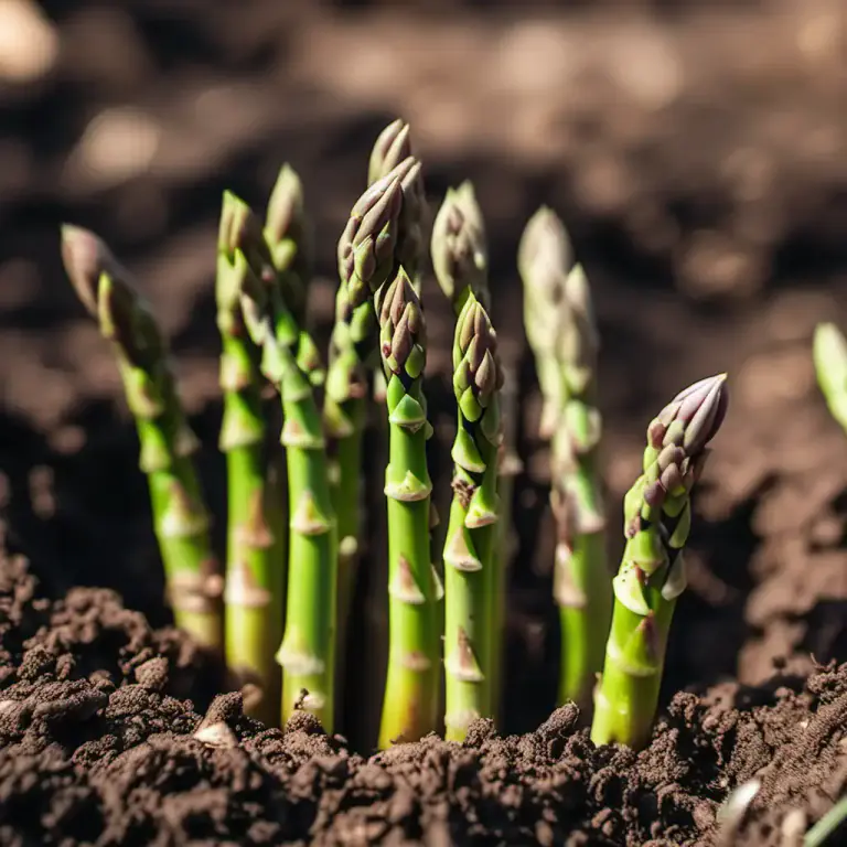 Visual representation of "asparagus" - The young shoots of this plant, eaten as a vegetable