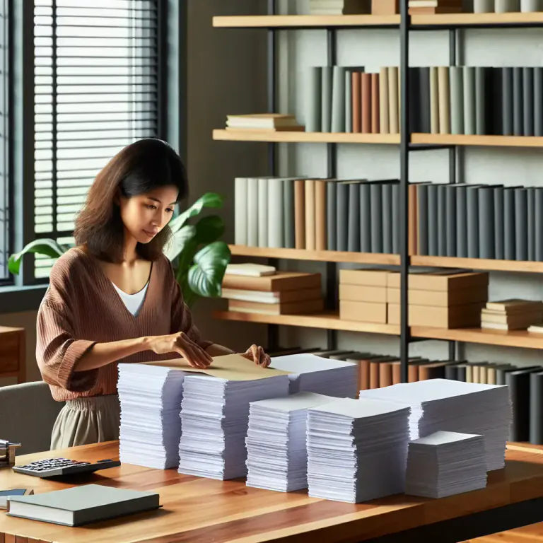 Visual representation of "size" - To sort or arrange by size.