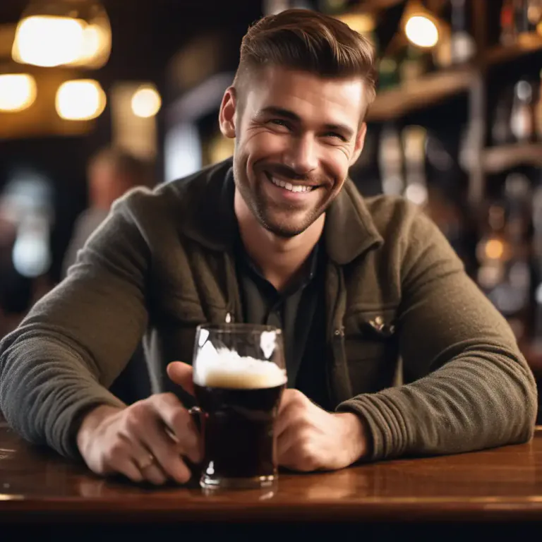 Visual representation of "entire" - A strong beer