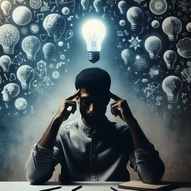 Visual representation of "think aloud/out loud" - To express your thoughts verbally particularly in a situation where silence is expected