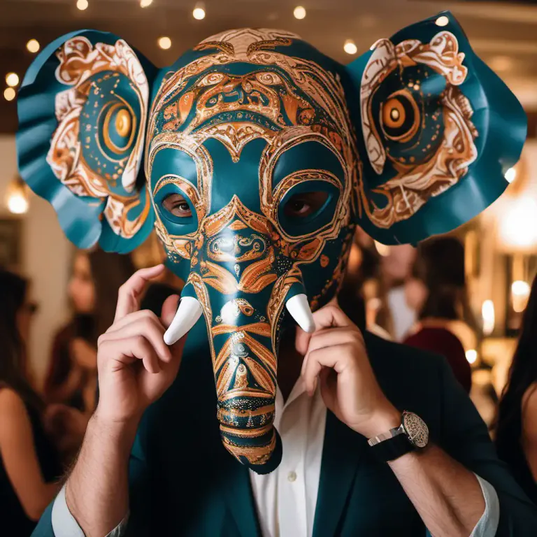 Visual representation of "elephantine" - Looking like an elephant or relating to elephants