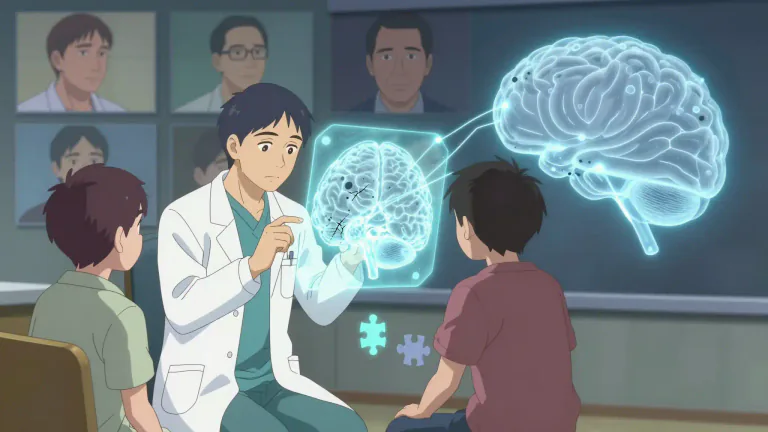 Visual representation of "neuropsychology" - The study of how brain function affects behavior and cognitive processes, especially in people with brain injuries or disorders.
