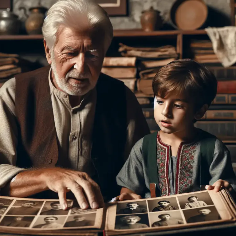 Visual representation of "history" - The facts, conditions, or experiences in someone's past.