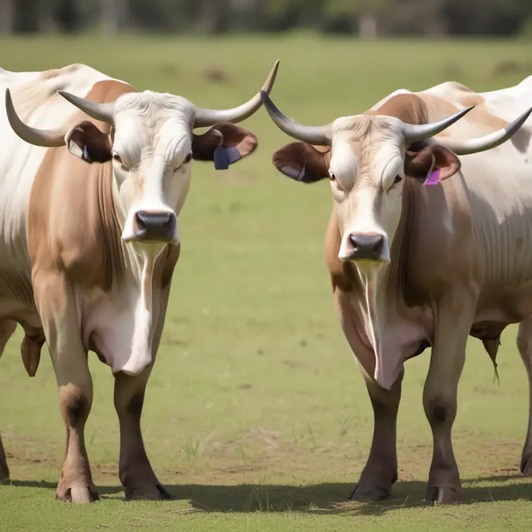 Visual representation of "brahman" - A breed of cattle that is often used in the beef industry.