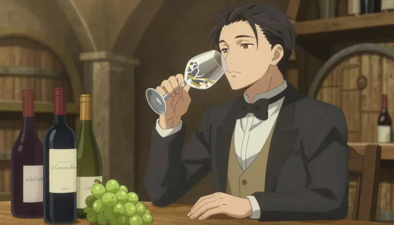 Visual representation of "connoisseur" - A person who has a great understanding and enjoyment of something, often food or art