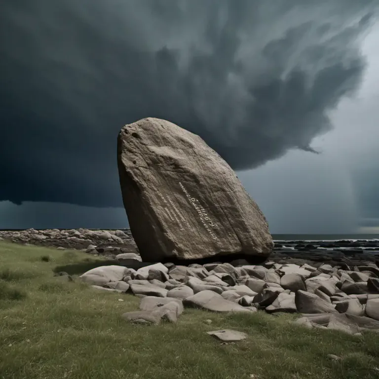 Visual representation of "rock solid" - Something that is very stable or unchangeable.