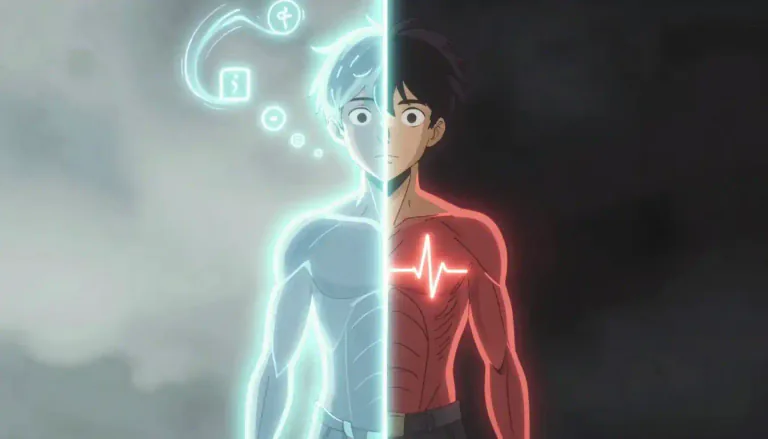 Visual representation of "dualist" - A person who believes in dualism, the concept that reality or existence is split into two parts, often mind and body or good and evil