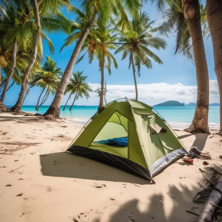 Visual representation of "backpacker" - A person who travels to a place without spending much money, often staying in cheap accommodation and carrying everything they need in a backpack.