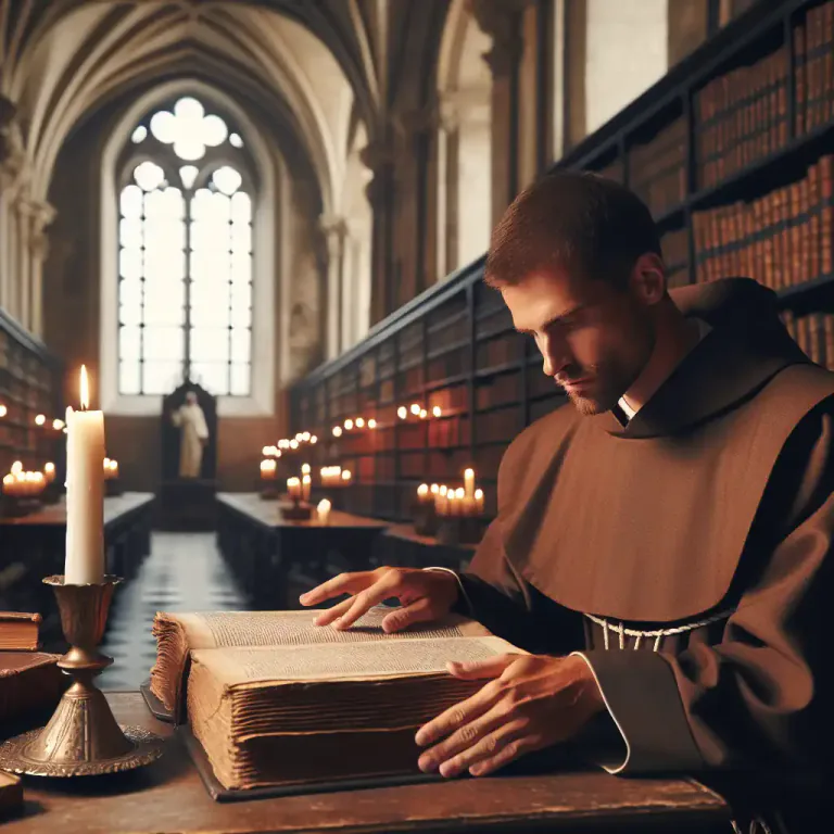 Visual representation of "benedictine" - Relating to Saint Benedict, his rules, or the religious order that he founded