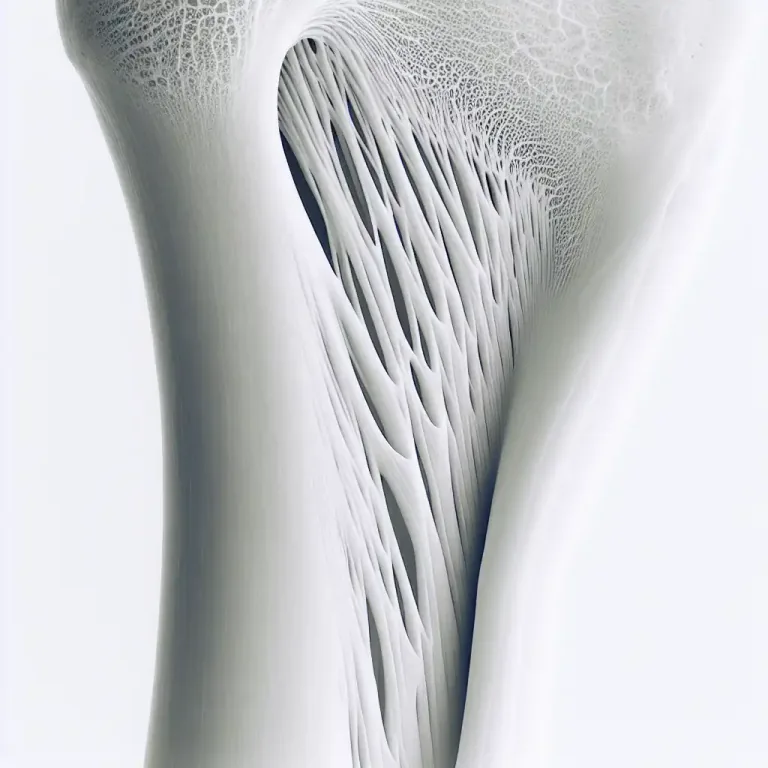 Visual representation of "hairline" - A very thin line or crack.