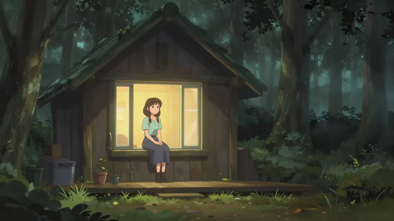 Visual representation of "seclusion" - The state of being alone or kept away from others
