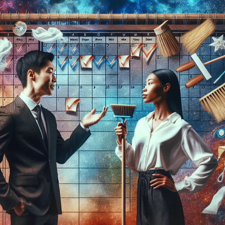 Visual representation of "talk your way out of something/of doing something" - To use persuasive or deceptive speech to avoid a particular situation or responsibility.