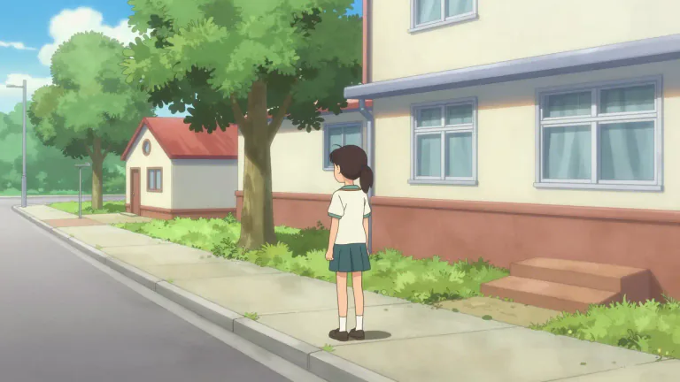 Visual representation of "near" - Close to someone or something in distance.