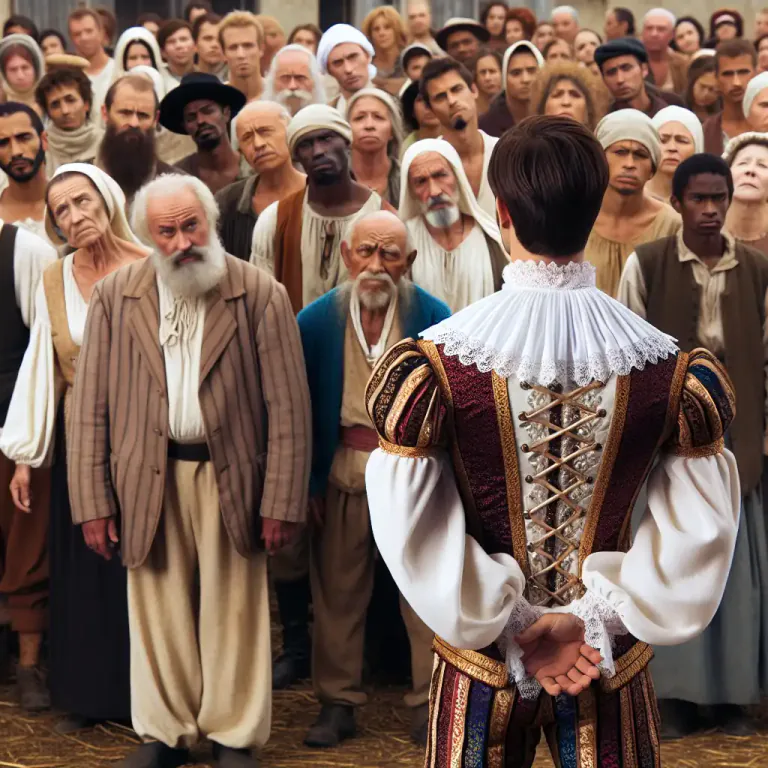 Visual representation of "peasantry" - A disrespectful term to describe people who are not knowledgeable or cultured.