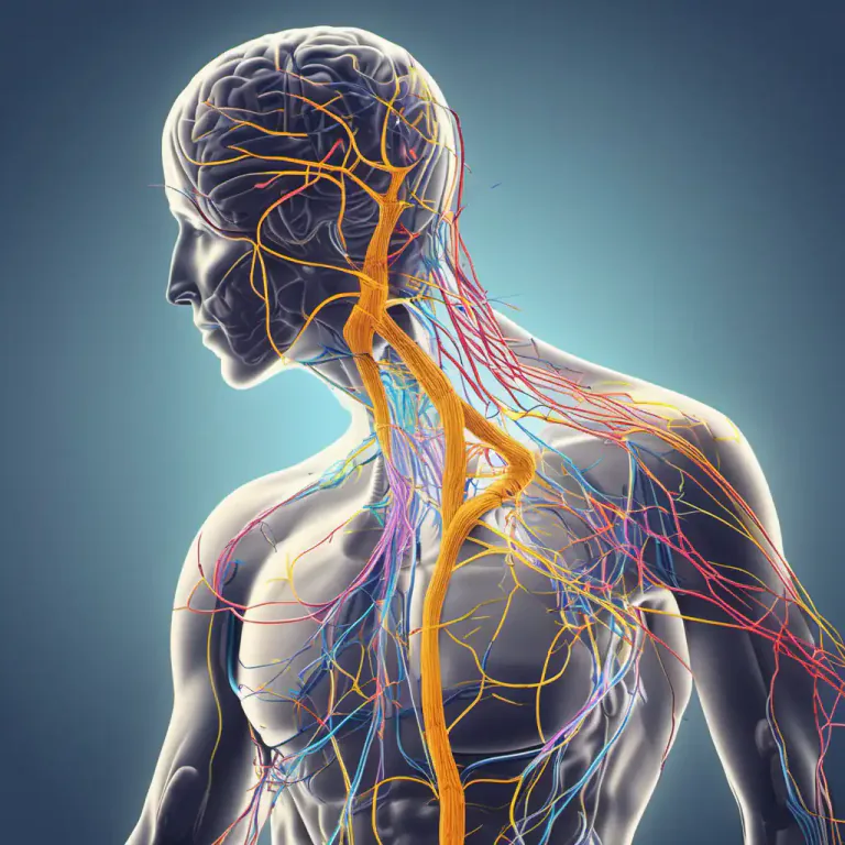 Visual representation of "ganglion" - A mass of nerve tissue containing cell bodies of neurons that is responsible for sending and receiving signals from the body's organ and tissues.