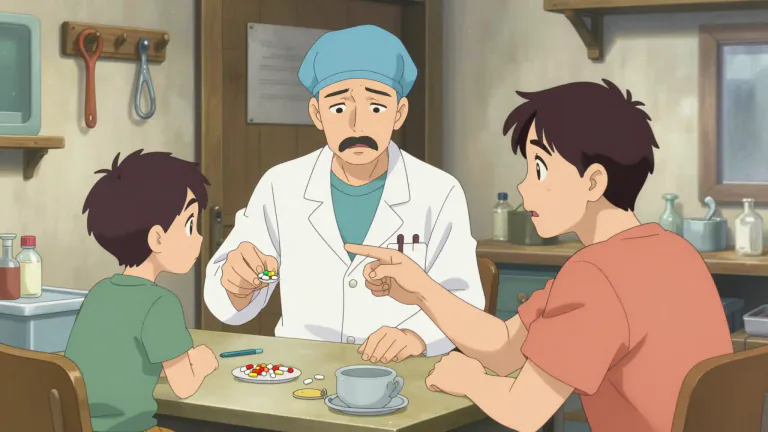Visual representation of "quack" - Giving medical advice without proper qualifications