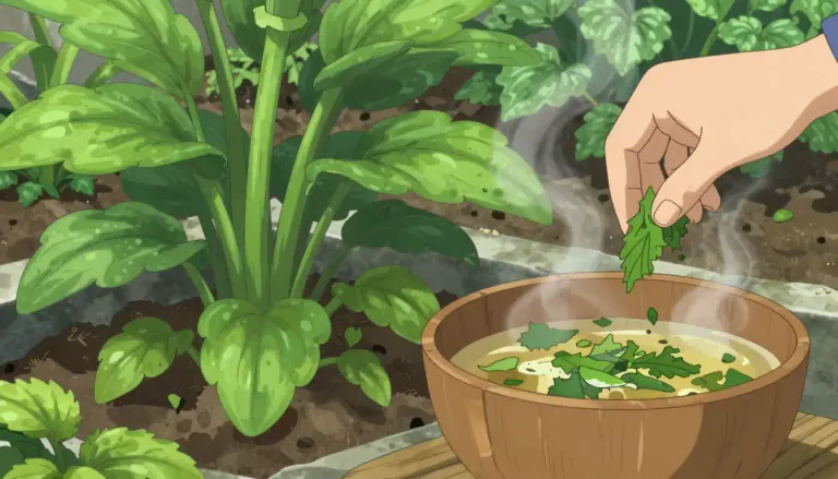 Visual representation of "lovage" - A tall herb used for seasoning food and in medicine.