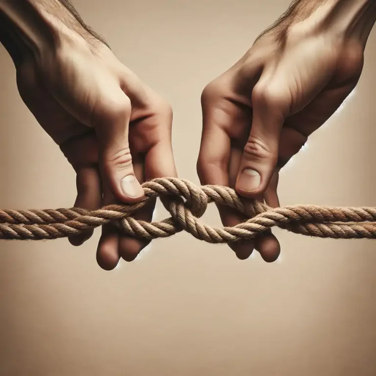 Visual representation of "get spliced" - To get married