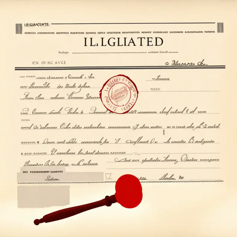 Visual representation of "illegitimate" - Not rightful or valid.
