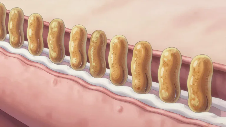 Visual representation of "ciliary" - Pertaining to the small hair-like structures called cilia, which can be found on certain cells.