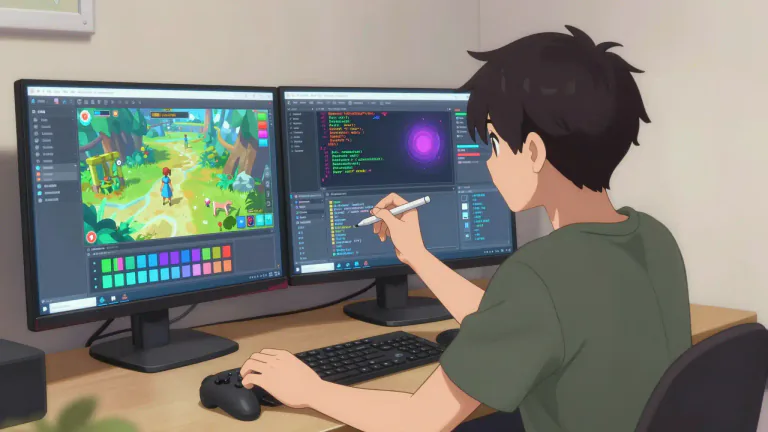 Visual representation of "modder" - A person who modifies video games or software to change their functionality or features.