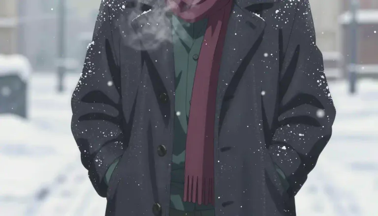 Visual representation of "topcoat" - A coat worn over other clothes, usually for going outside in cold weather
