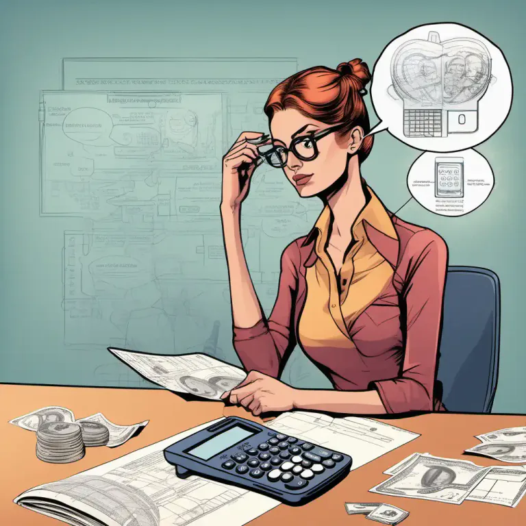 Visual representation of "put a figure on something" - To determine or estimate the cost, value, or amount of something