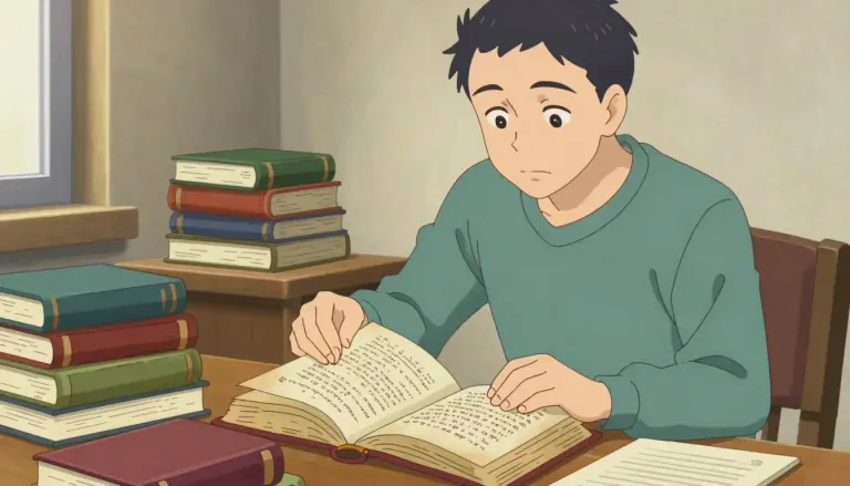 Visual representation of "anthologist" - A person who selects and compiles various writings or works into a collection, typically an anthology.