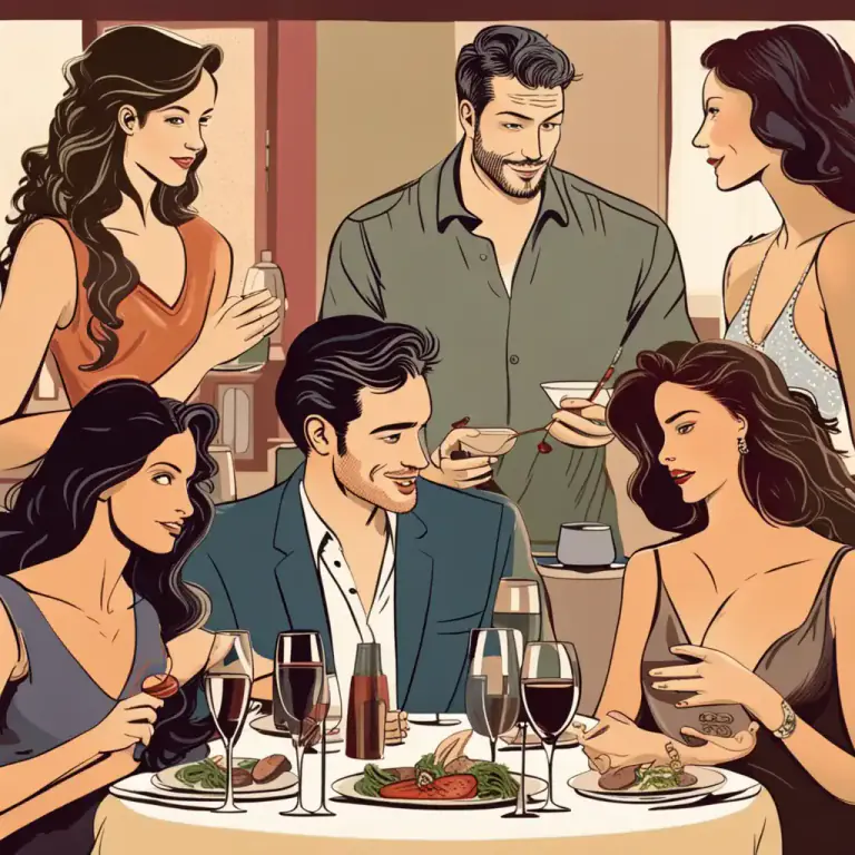 Visual representation of "mess around" - to have a sexual relationship without being in a serious relationship, or to casually dates several people